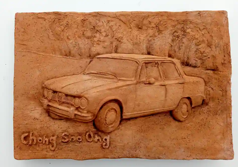 Pannello basso rilievo